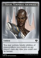 Emblem - Teferi, Temporal Archmage