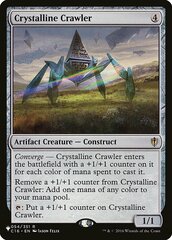 Crystalline Crawler - The List