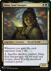 Dina, Soul Steeper - The List