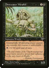 Dirtwater Wraith - The List