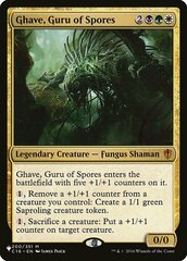 Ghave, Guru of Spores - The List