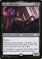 Kels, Fight Fixer - The List