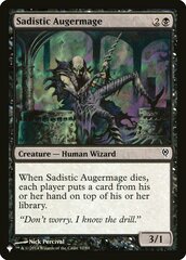 Sadistic Augermage - The List