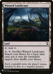 Warped Landscape - The List