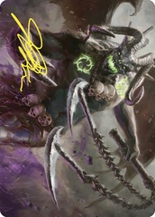 Archfiend of Despair Art Card - Gold-Stamped Signature