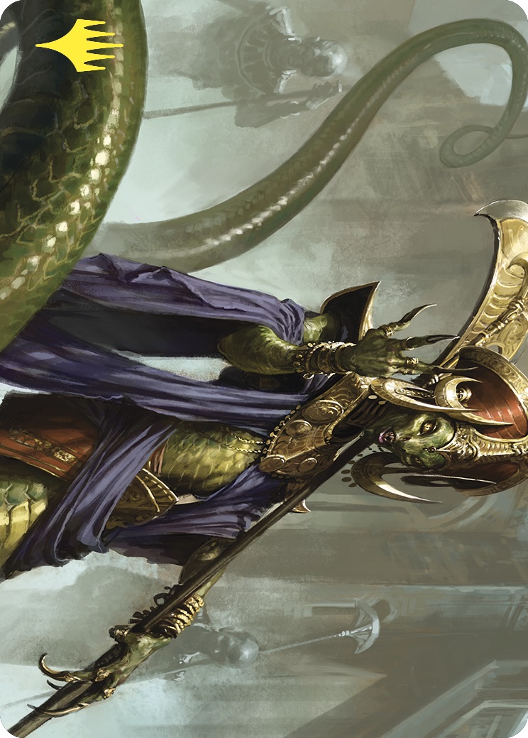 Sidisi, Brood Tyrant Art Card - Gold-Stamped Signature Sidisi, Brood Tyrant Art Card - Gold-Stamped Signature