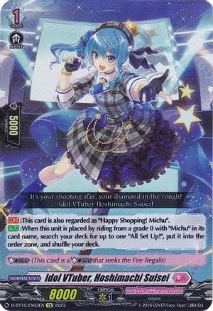Idol VTuber, Hoshimachi Suisei - D-BT10/EX03EN - EX