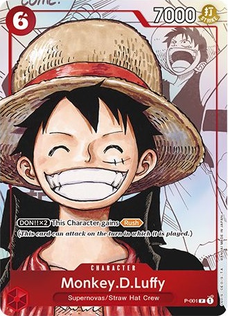 Monkey.D.Luffy - ST01-001 - P - Foil (Premium Card Collection 25th Edition)