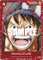 Monkey.D.Luffy - P-022 - P (Premium Card Collection -ONE PIECE FILM RED Edition-)