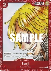 Sanji - ST01-004 - P (Premium Card Collection -ONE PIECE FILM RED Edition-)