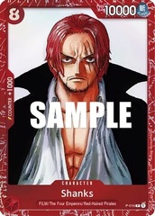 Shanks - P-016 - P (Premium Card Collection -ONE PIECE FILM RED Edition-)