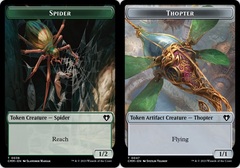 Spider (0036) // Thopter (0047) Double-Sided Token - Foil