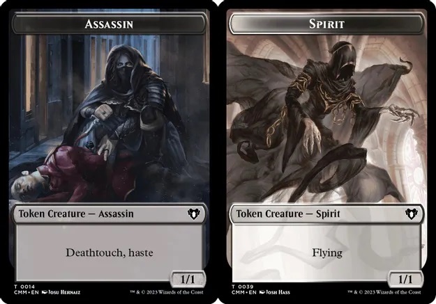 Assassin (0014) // Spirit (0039) Double-Sided Token