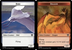 Bird Token (0004) // Dragon Token (0020)