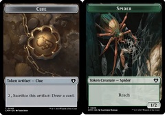 Clue Token (0040) // Spider Token (0036)