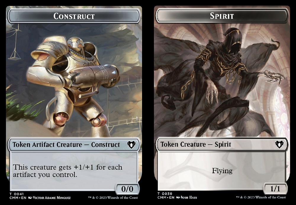 Construct (0041) // Spirit (0039) Double-Sided Token