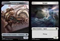 Construct Token (0042) // Spirit Token (0010)