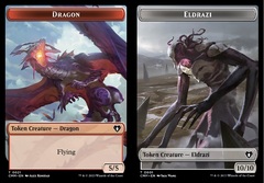 Dragon Token (0021) // Eldrazi Token (0001)