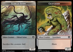 Eldrazi Scion (0002) // Graveborn (0038) Double-Sided Token