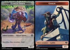 Eldrazi Spawn (0003) // Goblin (0027) Double-Sided Token