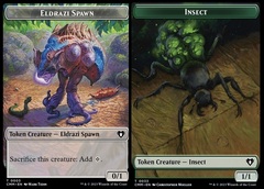 Eldrazi Spawn (0003) // Insect (0033) Double-Sided Token