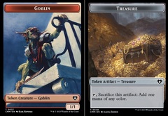 Goblin (0027) // Treasure (0048) Double-Sided Token