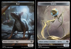 Rat Token (0017) // Servo Token (0045)