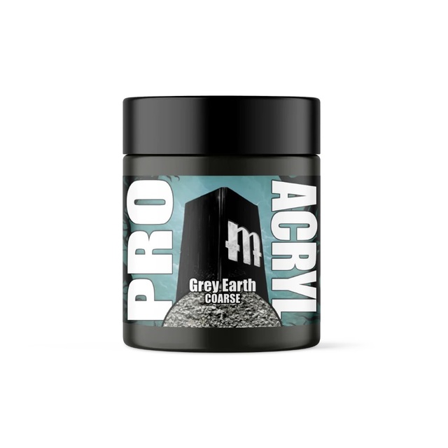 Pro Acryl Basing Textures - Grey Earth - COARSE 120ml