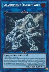 Salamangreat Sunlight Wolf - LD10-EN000 - Ghost Rare - 1st Edition