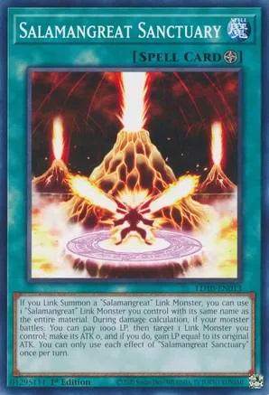 Salamangreat Sanctuary - LD10-EN013 - Common - 1st Edition