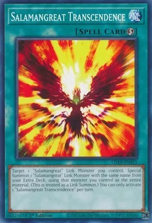 Salamangreat Transcendence - LD10-EN015 - Common - 1st Edition