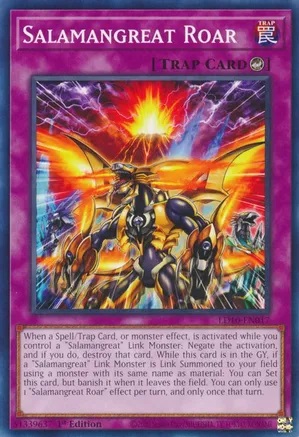 Salamangreat Roar - LD10-EN017 - Common - 1st Edition