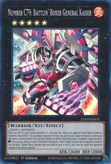 Number C79: Battlin' Boxer General Kaiser - LD10-EN035 - Super Rare - 1st Edition