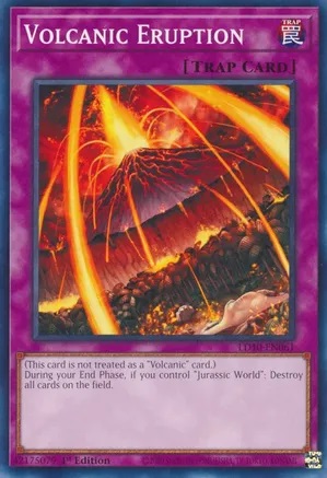 Volcanic Eruption - LD10-EN061 - Common - 1st Edition