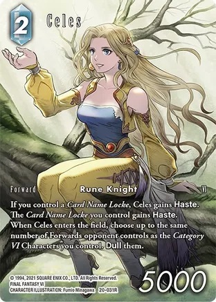 Celes - 20-031R - R - Full Art