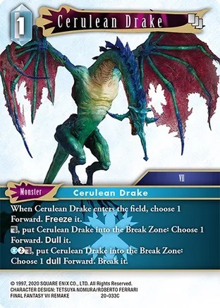 Cerulean Drake - 20-033C - C - Foil