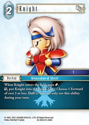 Knight - 20-035C/15-038C - C - Foil