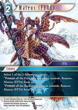 Mateus (FFTA) - 20-037H - H - Foil