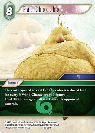 Fat Chocobo - 20-051H - H