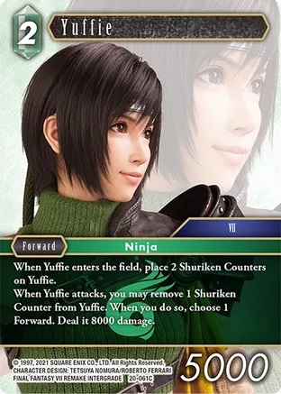 Yuffie - 20-061C - C - Foil