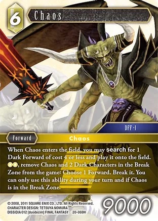 Chaos - 20-069H - H - Foil