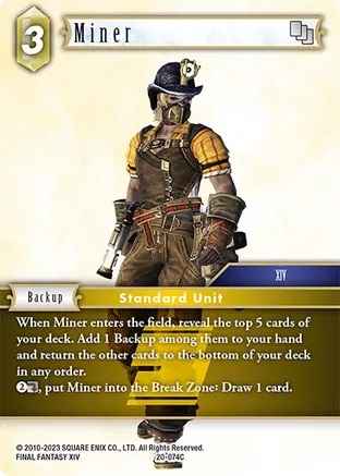 Miner - 20-074C - C