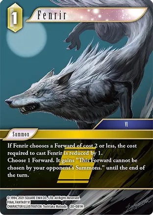Fenrir - 20-081H - H - Foil