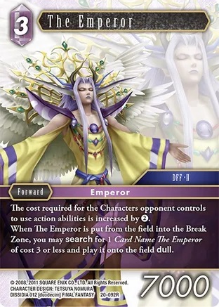 The Emperor - 20-092R - R - Foil