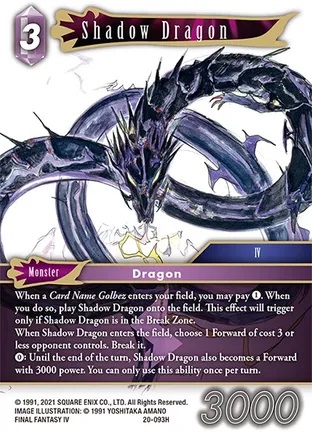 Shadow Dragon - 20-093H - H