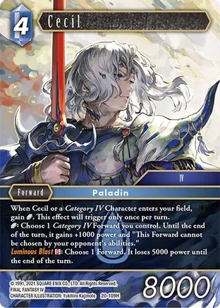 Cecil (109) - 20-109H - H - Foil