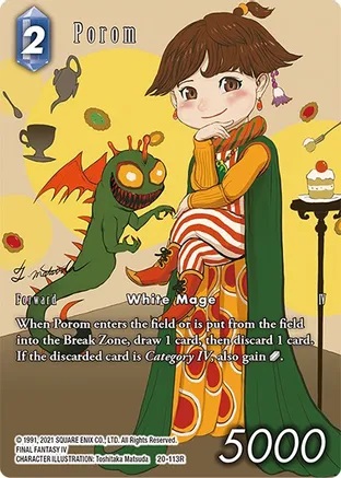 Porom - 20-113R - R - Full Art