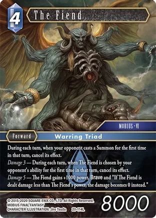 The Fiend - 20-114L - L - Foil