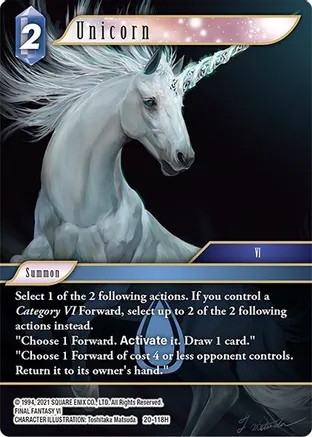 Unicorn - 20-118H - H - Foil