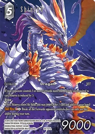 Shinryu - 20-127L - L - Full Art